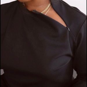 S, M, L, XL, black brand new fitted jogger set.